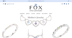 Desktop Screenshot of foxfinejewelry.com